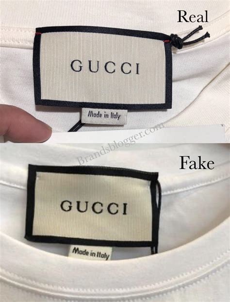 gucci fake shirts men|authentic Gucci tag.